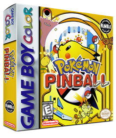 Pokémon Pinball - Box - 3D Image