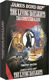 James Bond 007 in The Living Daylights: The Computer Game - Box - 3D Image