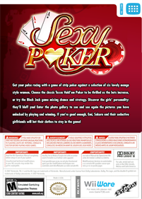 Sexy Poker - Box - Back Image