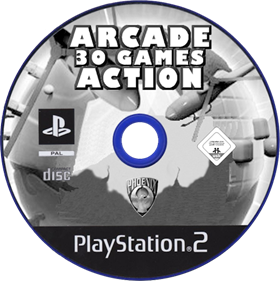 Arcade Action: 30 Games - Fanart - Disc