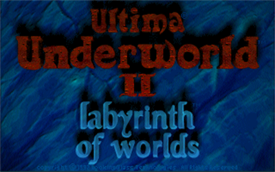 Ultima Underworld II: Labyrinth of Worlds - Screenshot - Game Title Image
