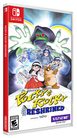 Pocky & Rocky Reshrined - Box - 3D Image