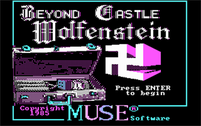 Beyond Castle Wolfenstein - Screenshot - Game Title Image