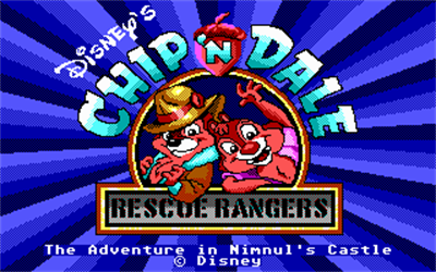 Chip 'n Dale Rescue Rangers: The Adventures in Nimnul's Castle - Screenshot - Game Title Image