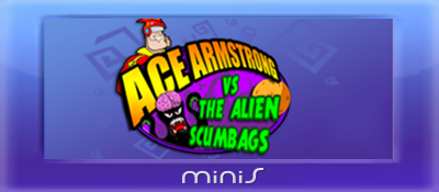 Ace Armstrong vs. the Alien Scumbags! - Arcade - Marquee Image