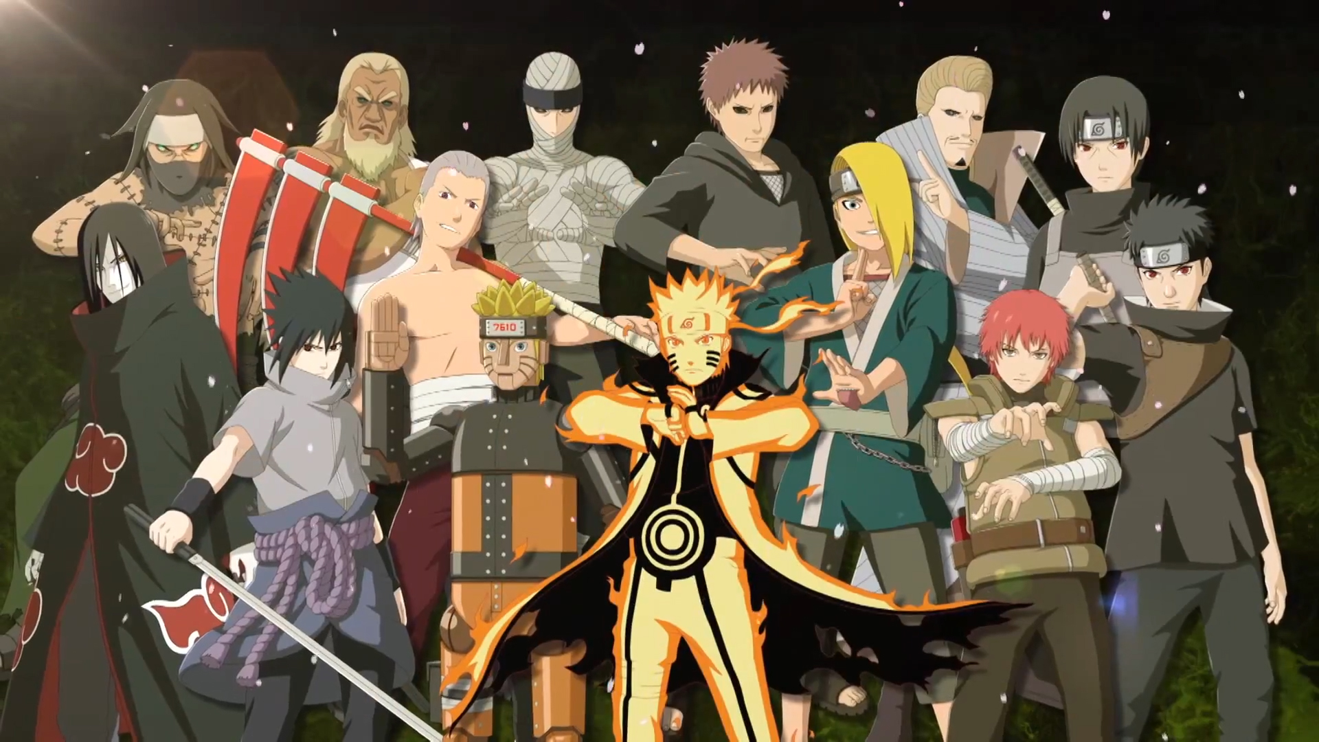Naruto Shippuden: Ultimate Ninja Storm Revolution New Characters