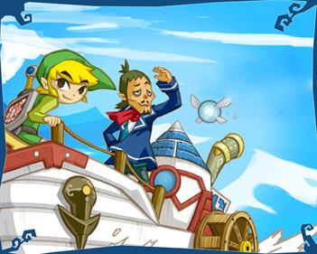 The Legend of Zelda: Phantom Hourglass - Fanart - Background Image