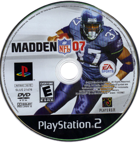 Madden NFL 07 - Disc Image