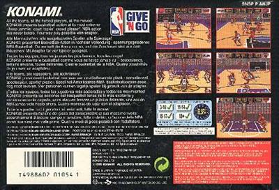 NBA Give 'n Go - Box - Back Image