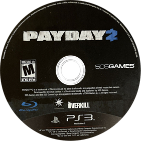 PAYDAY 2 - Disc Image