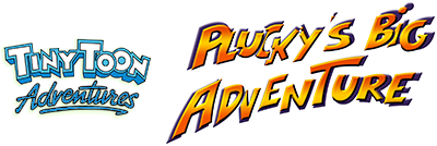 Tiny Toon Adventures: Plucky's Big Adventure - Clear Logo Image