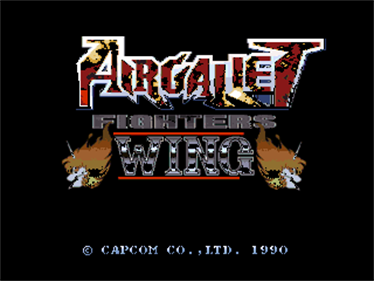 Airgallet Fighters Wing - Screenshot - Game Title Image