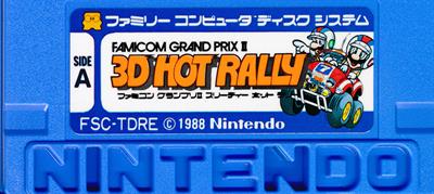 Famicom Grand Prix II: 3D Hot Rally - Cart - Front Image