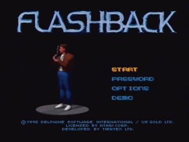 Flashback: The Quest for Identity - Screenshot - Game Title
