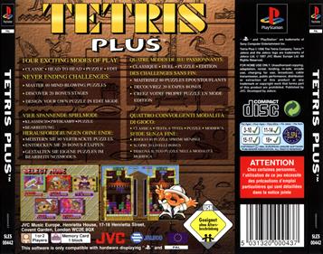 Tetris Plus - Box - Back Image