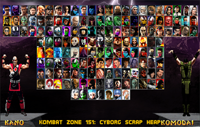 Mortal Kombat: New Era - Screenshot - Game Select Image
