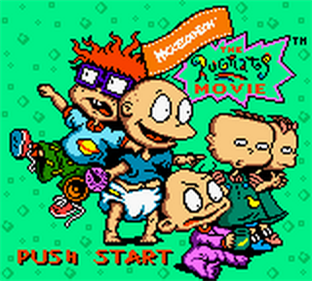 The Rugrats Movie - Screenshot - Game Title Image