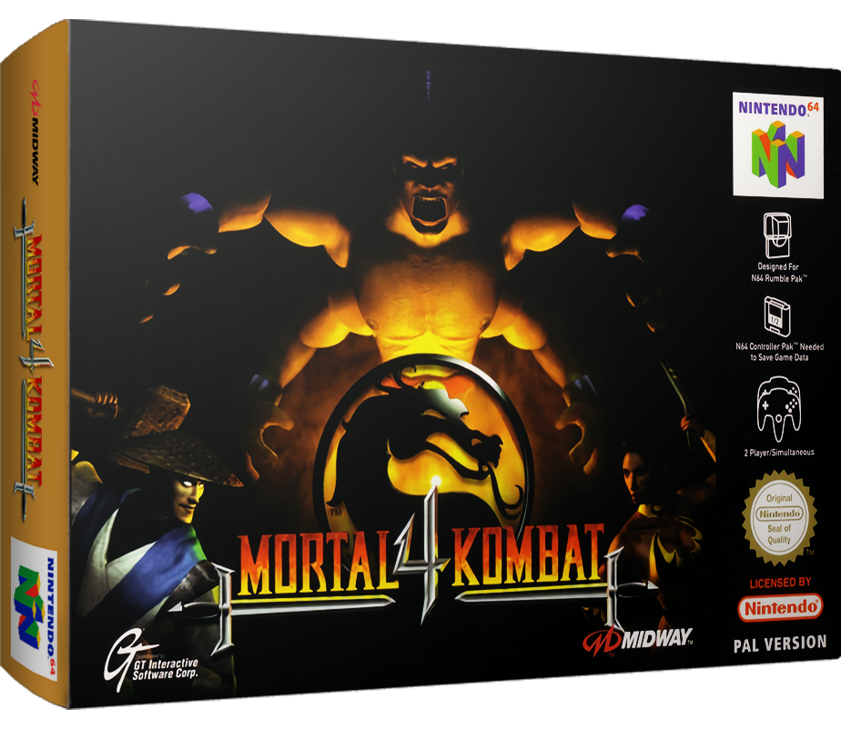 Mortal Kombat 4 (Nintendo 64) : Midway : Free Download, Borrow