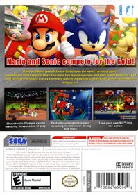 Mario & Sonic at the Olympic Games - Box - Back Image