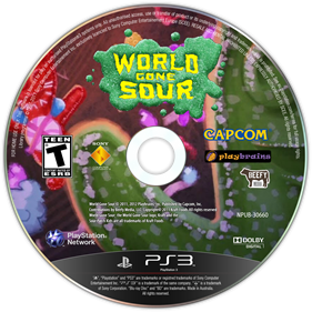 World Gone Sour - Fanart - Disc Image