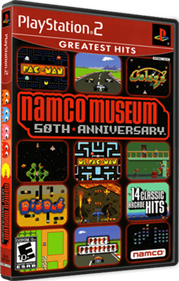 Namco Museum 50th Anniversary - Box - 3D Image