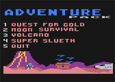 Adventure Pak - Screenshot - Game Title Image