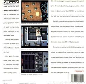 A.L.C.O.N. - Box - Back Image