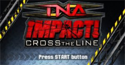 TNA iMPACT! Cross the Line - Screenshot - Game Title Image