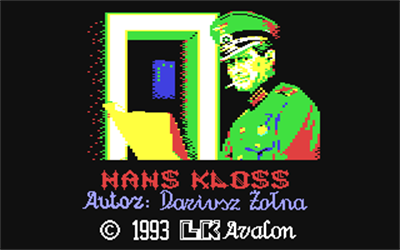 Hans Kloss - Screenshot - Game Title Image