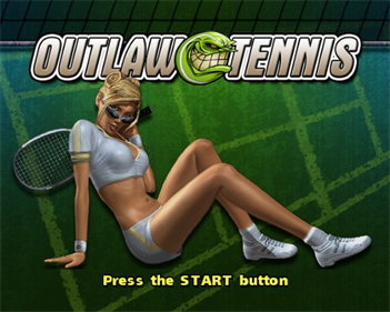 Outlaw Tennis - Screenshot - Game Title Image