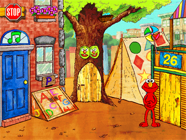 Sesame Street Elmo's Preschool - Screenshot - Game Select Image