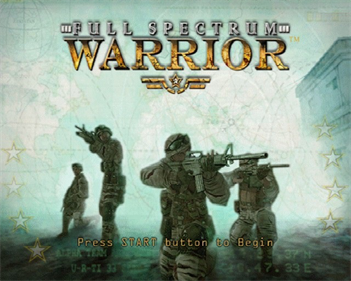 Full Spectrum Warrior - Screenshot - Game Title Image