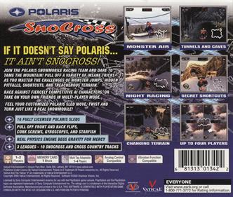 Polaris SnoCross - Box - Back Image