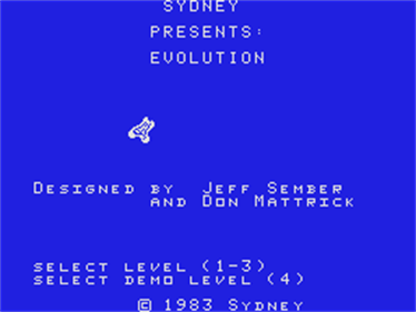 Evolution - Screenshot - Game Title Image
