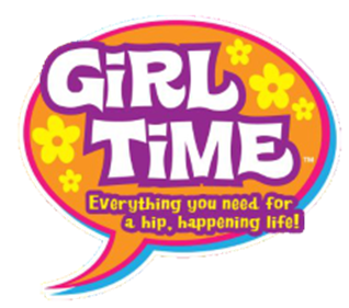 Girl Time: Everything You Need for a Hip, Happening Life! - Clear Logo Image