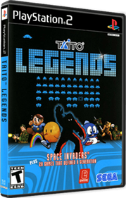 Taito Legends - Box - 3D Image