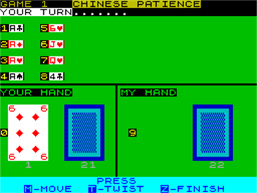 Chinese Patience - Screenshot - Gameplay Image
