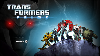 Transformers: Prime: The Game - Screenshot - Game Title Image