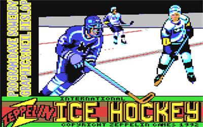 International Ice Hockey - Screenshot - Game Title Image