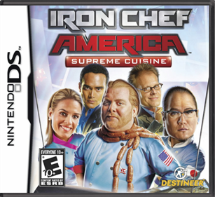 Iron Chef America: Supreme Cuisine - Box - Front - Reconstructed Image