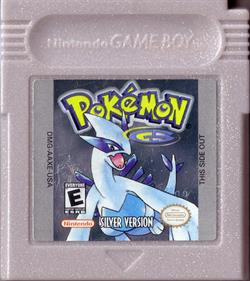 Pokémon Silver Version - Cart - Front Image