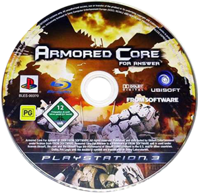 Armored Core For Answer - Disc Image