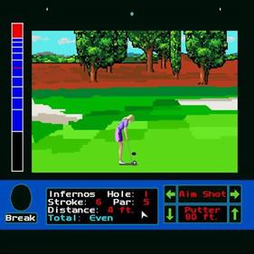 Jack Nicklaus presents The International Course Disk - Screenshot - Gameplay Image