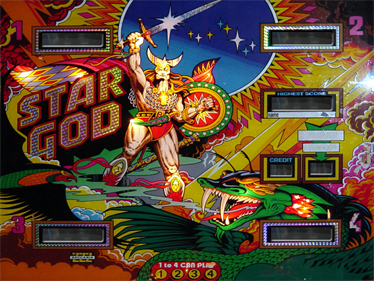 Star God - Arcade - Marquee Image