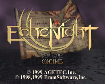 Echo Night - Screenshot - Game Title Image
