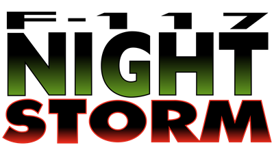 F-117 Night Storm - Clear Logo Image