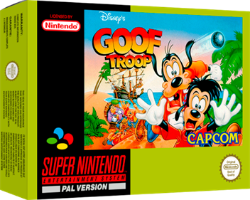 Disney's Goof Troop - Box - 3D Image