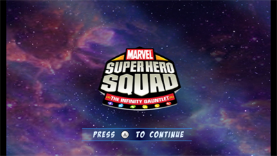 Marvel Super Hero Squad: The Infinity Gauntlet  - Screenshot - Game Title Image