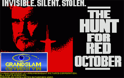 The Hunt for Red October (1990) - Screenshot - Game Title Image