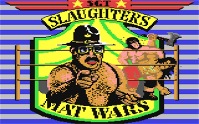 Sgt Slaughter's Mat Wars - Screenshot - Game Title Image